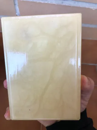 Joyero antiguo mármol floral