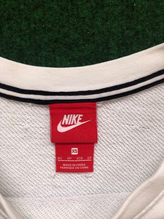 Sudadera Nike Air Crop Top Blanca