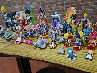 Lote Figuras Dragon Ball y Mario Bros