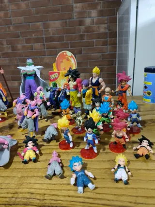 Lote Figuras Dragon Ball y Mario Bros