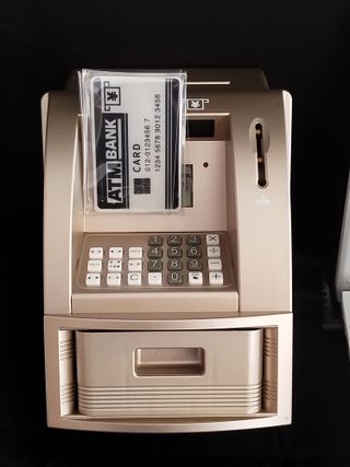 ATM Bank Caja Fuerte Digital HUCHA BILLETE MONEDAS
