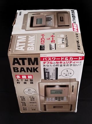 ATM Bank Caja Fuerte Digital HUCHA BILLETE MONEDAS