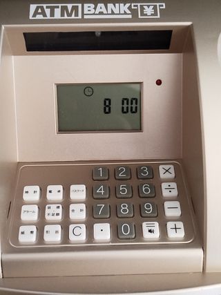 ATM Bank Caja Fuerte Digital HUCHA BILLETE MONEDAS