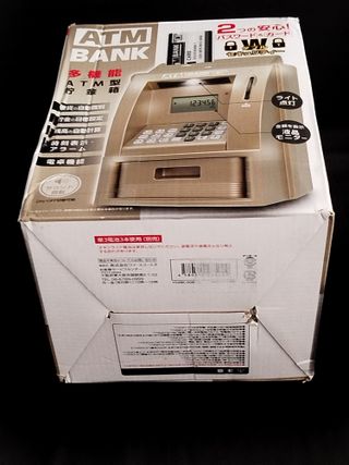 ATM Bank Caja Fuerte Digital HUCHA BILLETE MONEDAS