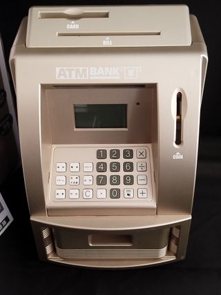 ATM Bank Caja Fuerte Digital HUCHA BILLETE MONEDAS
