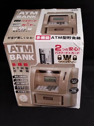 ATM Bank Caja Fuerte Digital HUCHA BILLETE MONEDAS