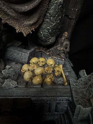 Diorama Legolas y Troll Cavernas