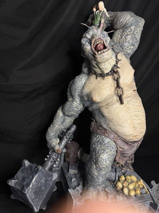 Diorama Legolas y Troll Cavernas