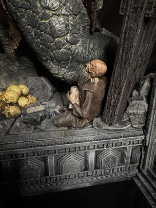 Diorama Legolas y Troll Cavernas