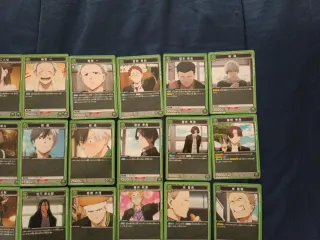 Lotto 28 carte Union Arena Wind Breaker Giapponesi