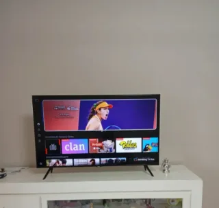 Samsung smart tv 43 pulgadas negra como nueva
