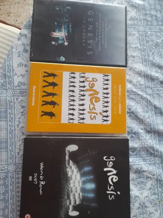 Genesis Live Lote 6 DVDs