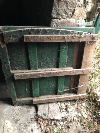 Puerta Antigua Madera Asturiana