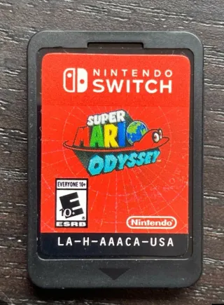Super Mario Odyssey Nintendo Switch Cartucho
