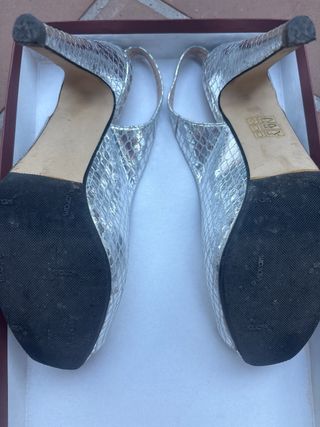 Zapatos MADO plateados