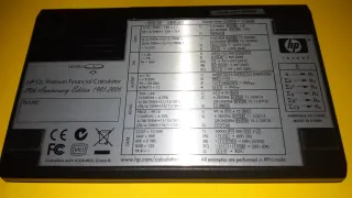 Calculadora Financiera HP 12C 25th anniversary