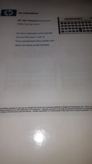 Calculadora Financiera HP 12C 25th anniversary