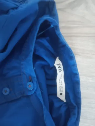 Vestido Zara azul talla M