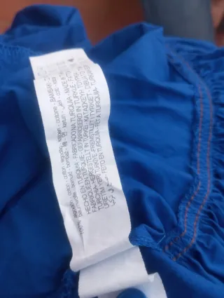 Vestido Zara azul talla M