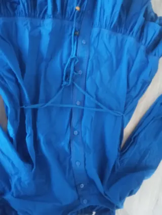 Vestido Zara azul talla M