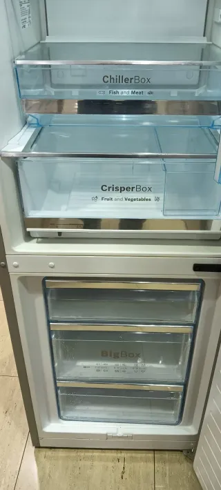 NEVERA BOSCH ACERO INOXIDABLE NO FROST A+++ 201X60