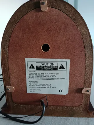 Radio Antigua Madera Estilo Vintage