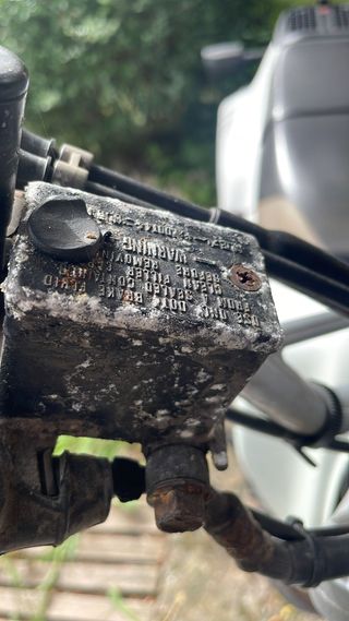 Yamaha TW200 Blanca