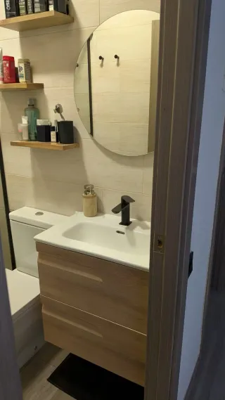 Piso con muebles y electrodomésticos incluidos