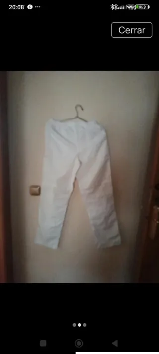 Uniforme blanco chica