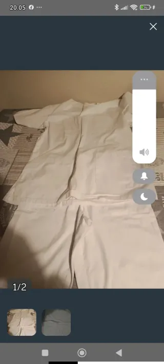 Uniforme blanco chica