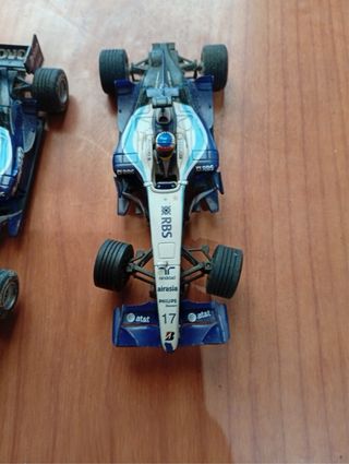 4 Coches F1 Scalextric Digital