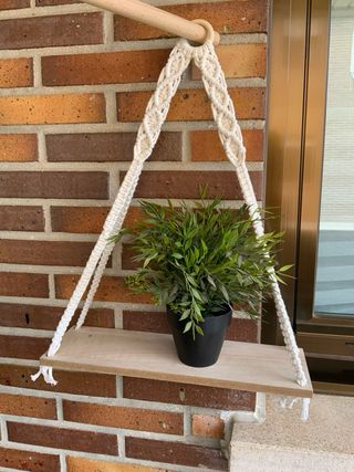 Estanterías estilo bohemio- decorativas- colgantes