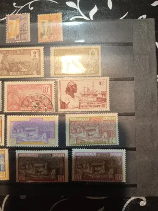 Sellos de Guadalupe Francesa