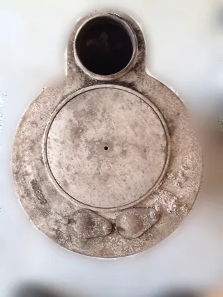 Estufa leña antigua metal