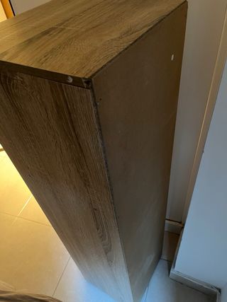 Estantería madera 2 puertas y estantes
