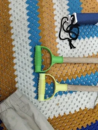 Set de playa: 2 raquetas y 2 palas