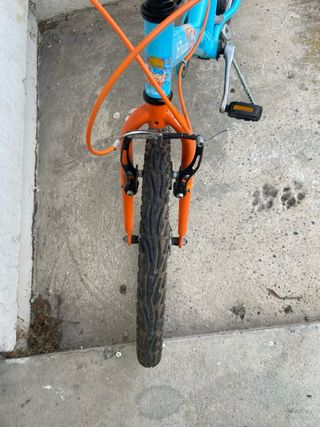 Bicicleta infantil Btwin azul