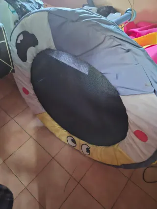 Letto a molle per bambini con design di uccelli