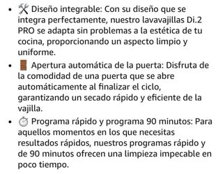 Lavavajillas panelable