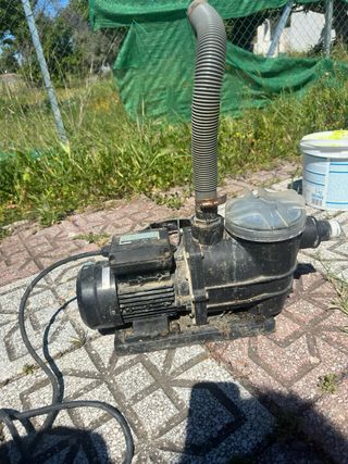 Piscina desmontable con depuradora