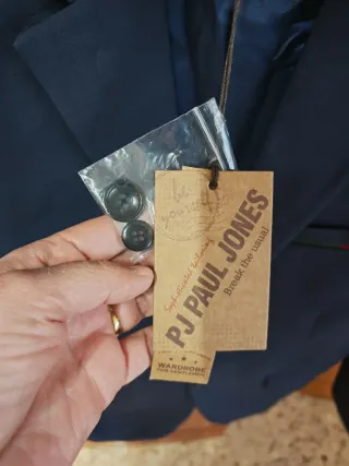 Chaqueta Traje Azul Paul Jones Hombre