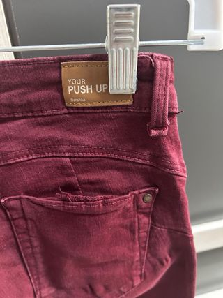 Pantalón Bershka Granate