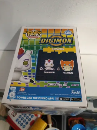 Funko Pop! Digimon Gomamon 1386