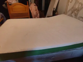 Colchón Matrimonio Tela Verde