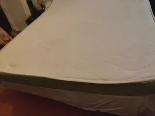 Colchón Matrimonio Tela Verde