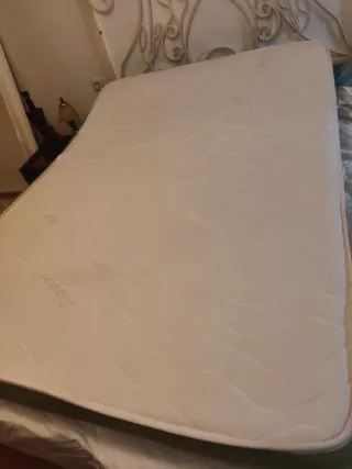 Colchón Matrimonio Tela Verde