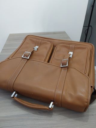 Maletín Cuero SwissBags Marrón