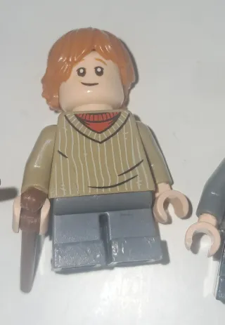 LOTE 6 FIGURAS LEGO HARRY POTTER + LECHUZA + COPAS