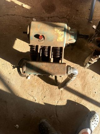 Motor para fumigar averiado