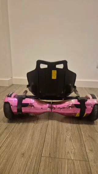 Hoverboard con asiento, ruedas LED y sonido
